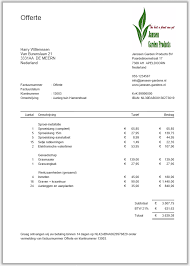 offerte tuin aanleggen