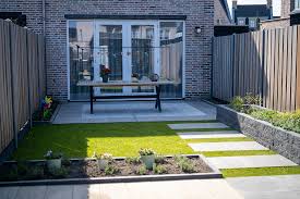 rechthoekige tuin ontwerpen