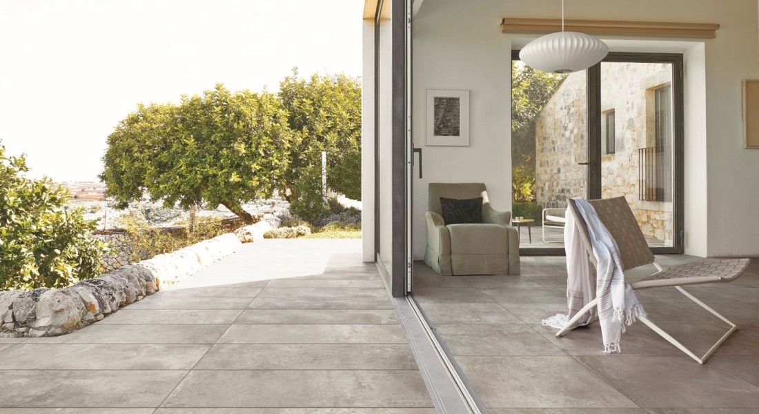 natuursteen tegels buiten