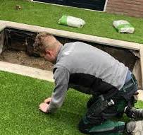 aanleg kunstgras tuin