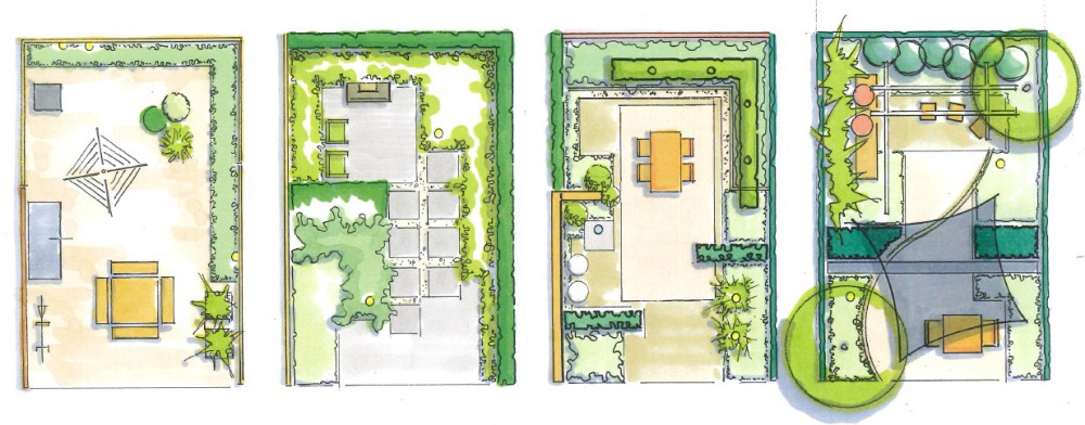 kleine tuin aanleg