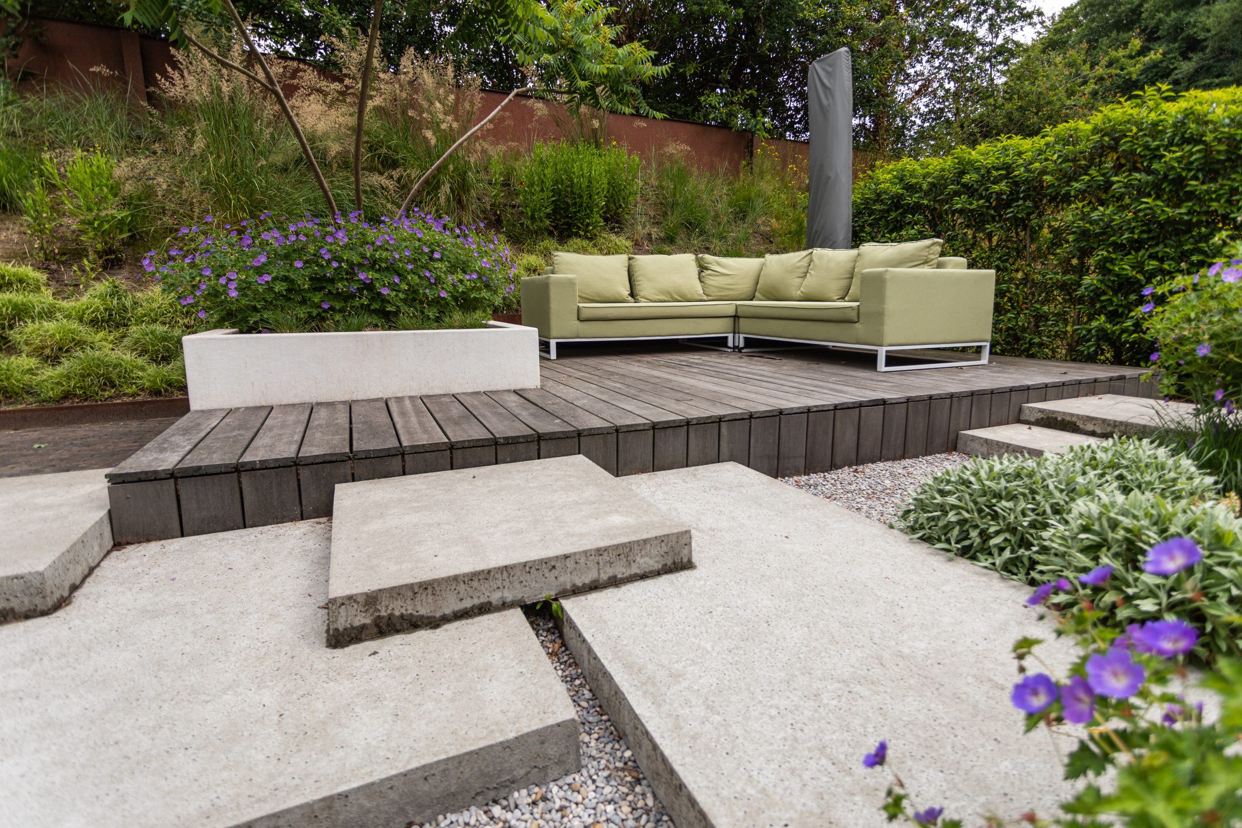 onderhoudsvrije tuin ontwerpen